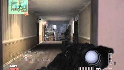 Triple kill with Barrett .50 cal mw3