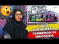 BUS PARIWISATA TERMEWAH DI INDONESIA | MALAYSIAN REACTION