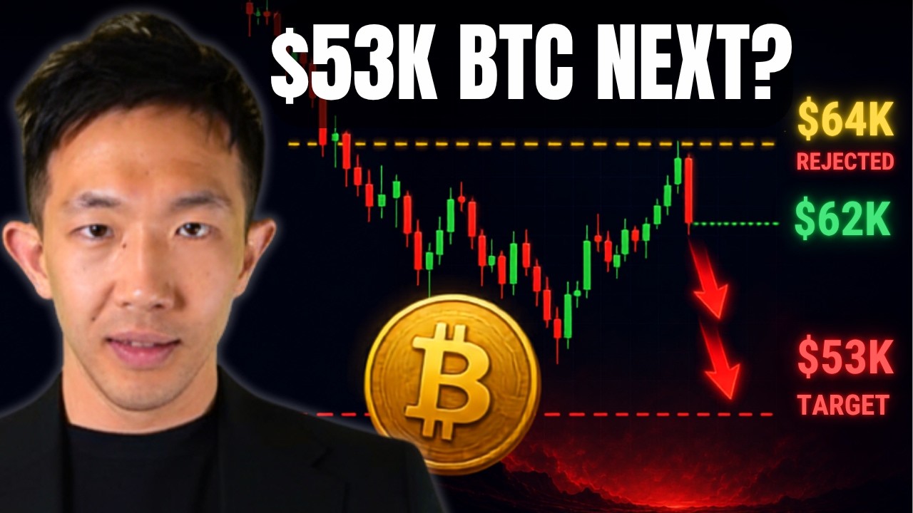 Bitcoin's Slump Continues. Will we see $53k Finally? サムネイル