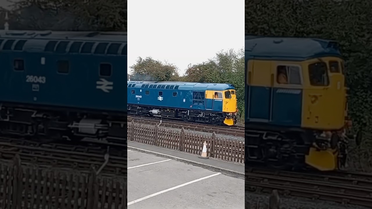 Having a horn off with 26043 on the class 11