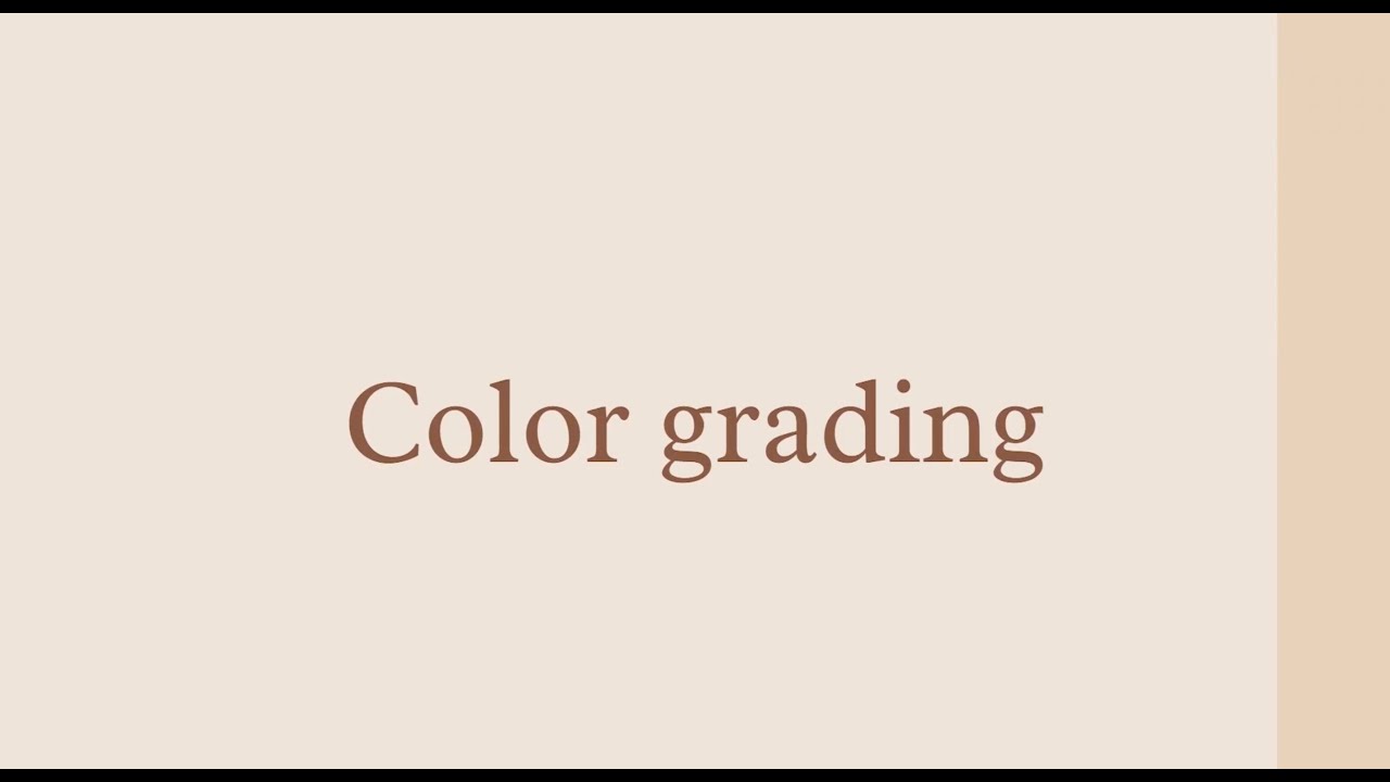 15. Color Grading in Filmora