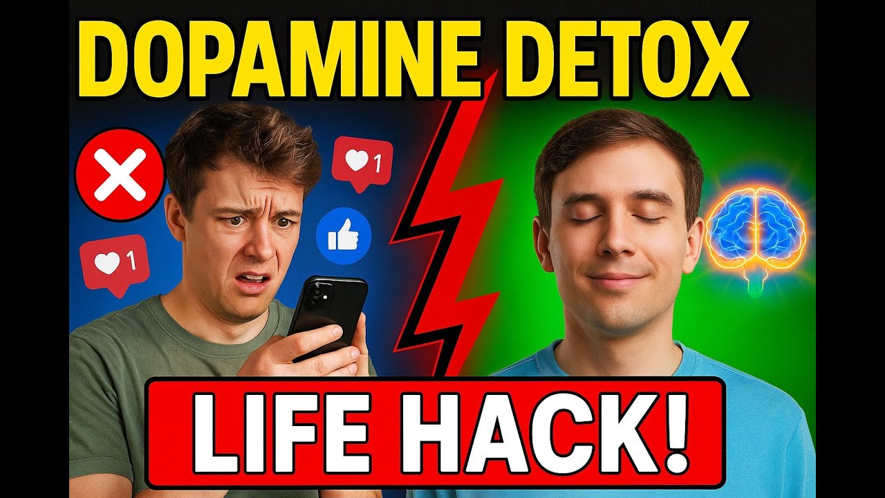 Dopamine Detox: The Secret Hack Billionaires Use to Stay Focused! - YouTube