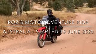 E204 - Roz’s Moto Adventure Ride Australia - NT, Palm Valley, Cicada Gorge, West McDonnell Ranges
