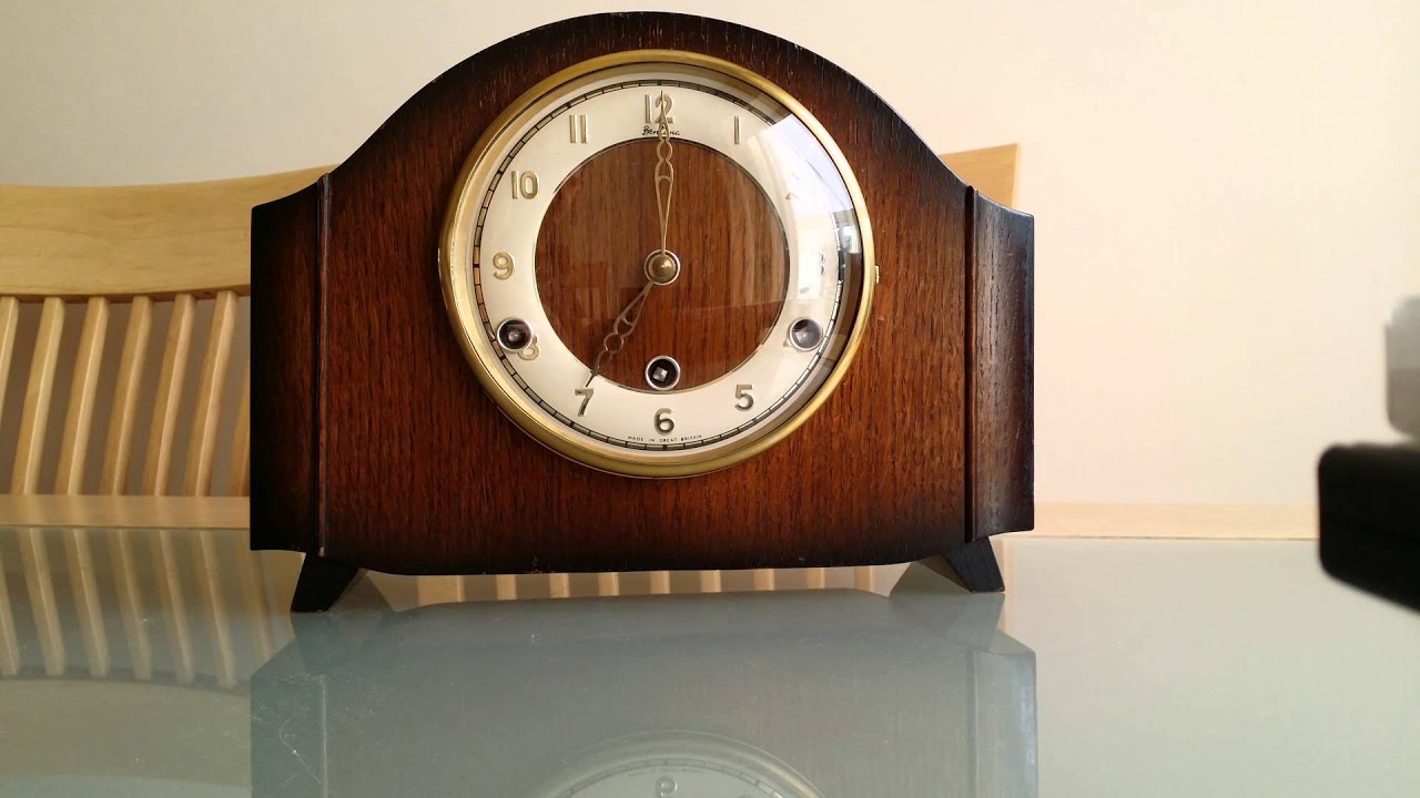 BENTIMA PERIVALE WESTMINSTER CHIME MANTLE CLOCK FOR SALE ON EBAY YouTube