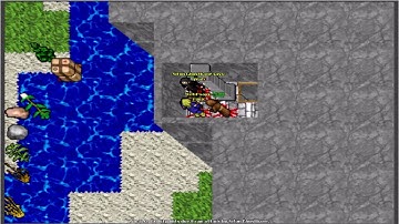 Old Tibia - EK & MS MASS PKING ON ETERNIA (2005 7.4)