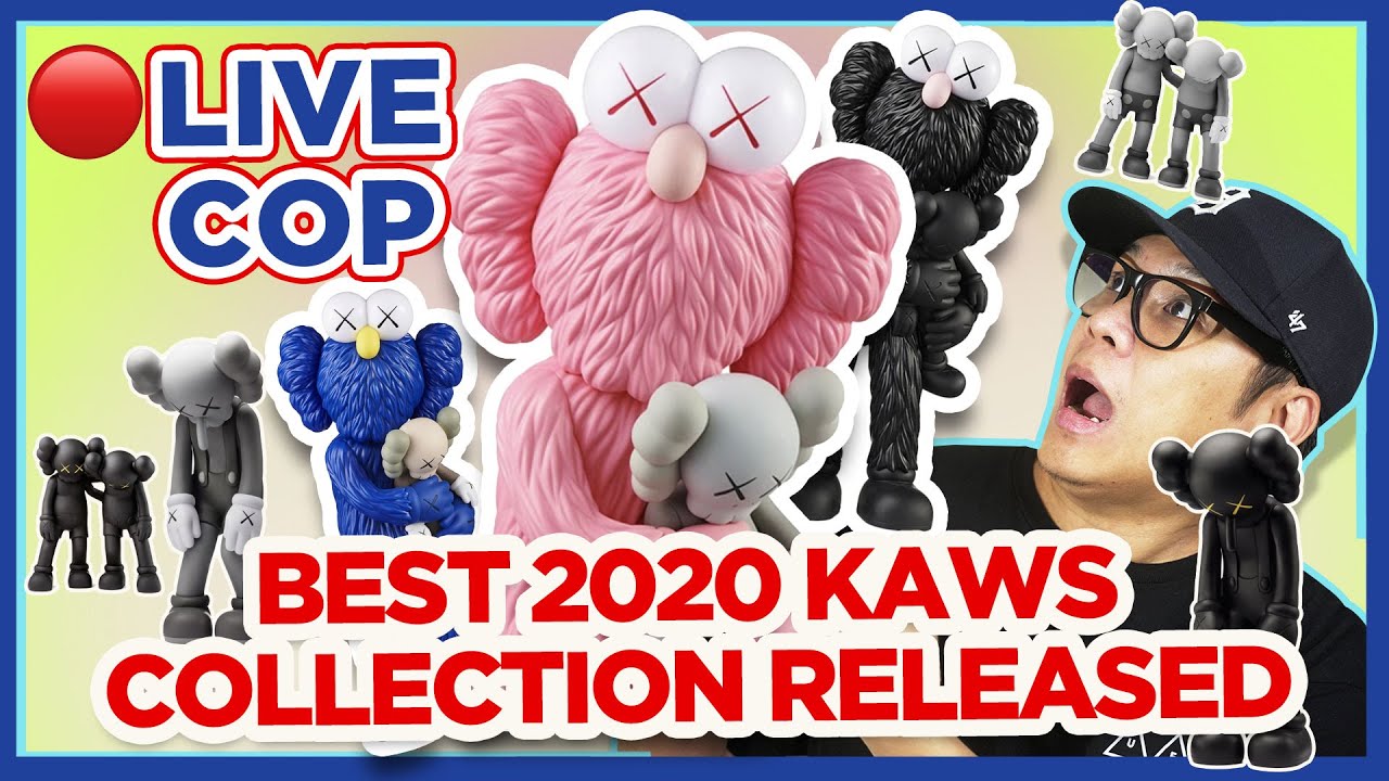 Live Cop KAWS "Take" - Best KAWS Collection Released 2020  -  "Along The Way" "Small Lie" Vinyl Toys
