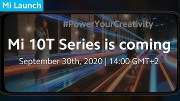 Mi 10T Series is Coming | Light Up Your Creativity