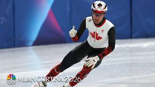 Canada battles to men's short track relay semifinals win | Winter Olympics 2026 | NBC Sports