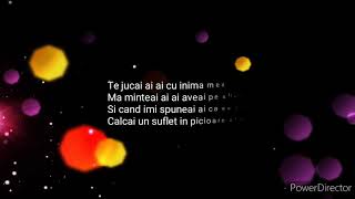 Criss feat Denisa Jo-Te jucai cu inima mea versuri
