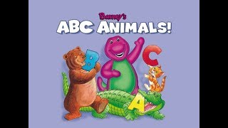 Barneys Abc Animals Read Along Cassette