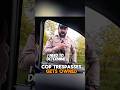 Cop tries to trespass doesn’t know it’s the owner.