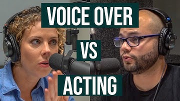 Difference Between Voice Over and Acting