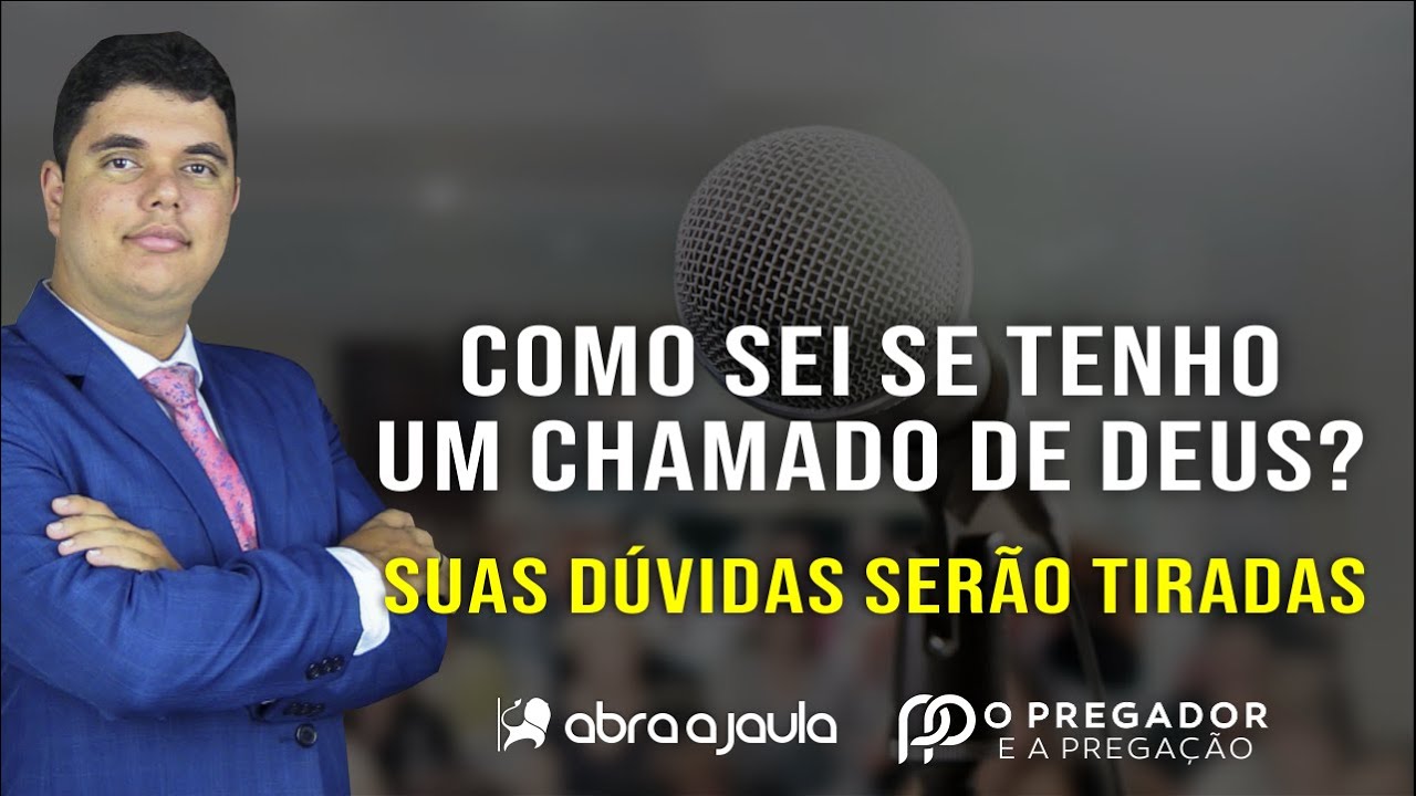 COMO SEI SE TENHO UM CHAMADO DE DEUS PARA PREGAR? | O Pregador e a Pregação | Murilo Alencar
