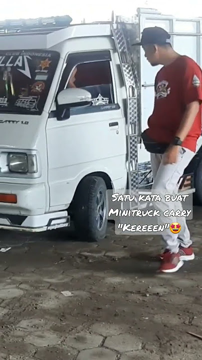 truk mini carry 1.0, keren parah sih ini.. #suzuki #carry #trukminiatur