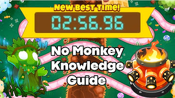 BTD6 Race #334 “Sugar Rush” In 2:56.96 No Monkey Knowledge Guide!