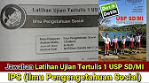 Latihan Ujian Tertulis 1 Usp Sd Mi Ips Buku Detik Detik Usp Sd Mi 2020 Youtube