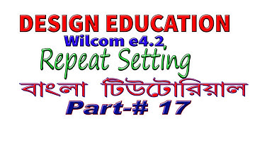Head to Head Repeat setting designs tutorials  part-17(Bengali)