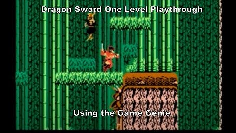 Demon Sword One-Level Playthrough using the Nes