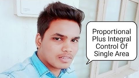 Proportional Plus Integral Control Of Single Area (PSOC)