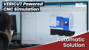 Zero Surprises. Full Control. VERICUT Powered CNC Simulation at SmartLathe. #cnc #smartlathe