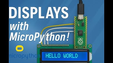 **📟  Raspberry Pi Pico Tutorial #9 - Now I see it - adding displays in MicroPython projects**