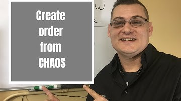 How to create order out of chaos