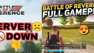 Battle of Reverence gameplay | Battle of reverence server down problem ☹️ New Battle royale gameplay screenshot 5