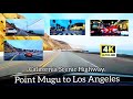 Scenic Pacific Coast Highway 4K - Point Mugu to Los Angeles