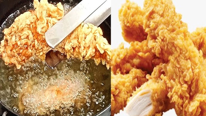 Crispy Fried Chicken Tenders - LIKE POPEYES - Dad With A Pan