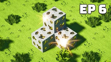 Mining Gold in Minecraft Survival EP 6 with SEUS PTGI shaders & Realism Mats texture pack