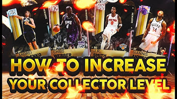 How To Boost Collection Levels With Ease! Best Collections To Complete! NBA 2k19