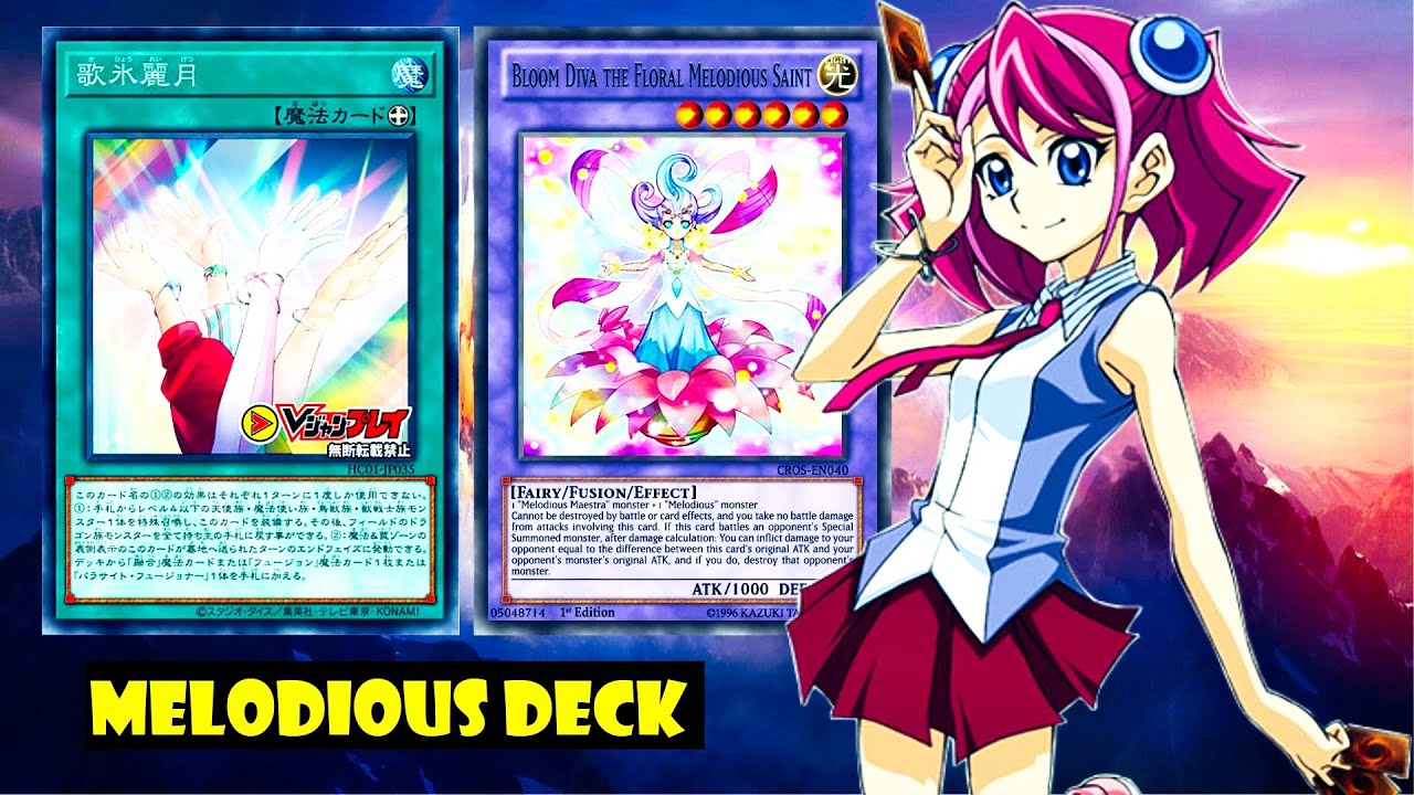 Melodious DECK ,Yuzu Hiiragi, Yu-Gi-Oh! ARC-V, GracefFrosty - YGOPRODeck