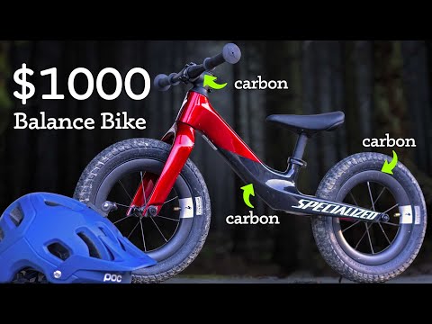 Video: Specialized Hotwalk Carbon balance kolo: pogled v zakulisje otroškega kolesa za 999 GBP