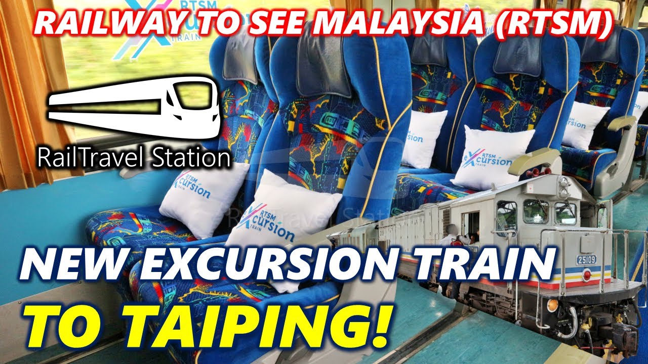 KTM NEW EXCURSION TRAIN TO TAIPING! 🇲🇾🚆 RTSM Promising Perak 1010up KL Sentral → Ipoh → Taiping