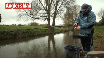 Stick Float FISHING For River Tone CHUB Underwater FISH CATCHING Footage