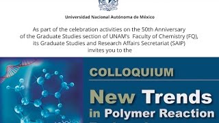 Coloquio New Trends In Polymer Reaction Engineering