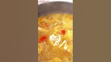 Lẩu măng chua cá 🐠 bóp đặt biệt #monanmoingay #shorts