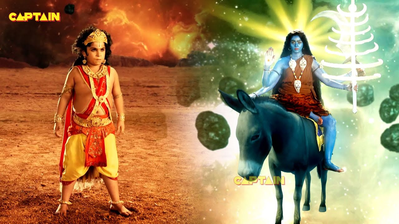 हनुमान जी को दी माँ कालरात्रि ने अपनी शक्तियां || HANUMAN JI KI JANM KATHA