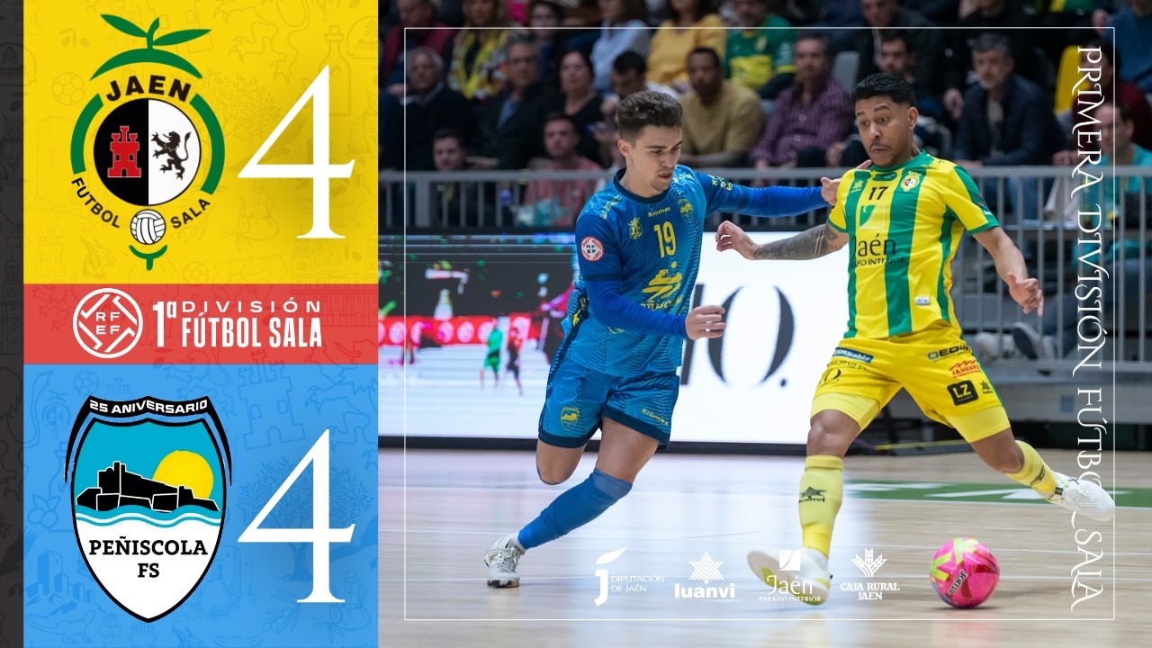 RESUMEN | Jaén Paraíso Interior FS 4-4 Servigroup Peñíscola | JORNADA 19