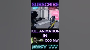 KILL ANIMATION IN COD MW MOBILE @DeYing666 @newt777_ #cod #shorts