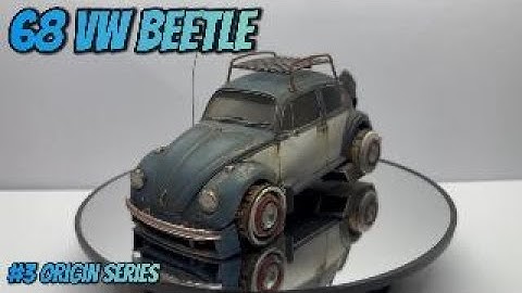 I Built a Hover Car - 1968 VolksWagen Beetle Origin Series 3 #kitbash #scratchbuild #scalemodel