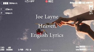 Download Lagu Heaven // Joe Layne English Lyrics [Happiness OST Part 12] MP3