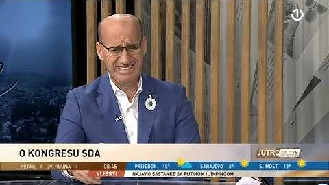 Gost Jutra za sve bio je Ramiz Salkić, zastupnik SDA u NSRS