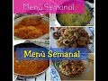 Menu Semanal #1 | 5 Comidas Completas  | Kaeri Beauty Blop