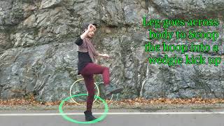 Hoop Tutorial - One Legged Kick Up Combo
