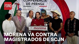 Morena pide juicio político contra magistrados de SCJN - Estrictamente Personal
