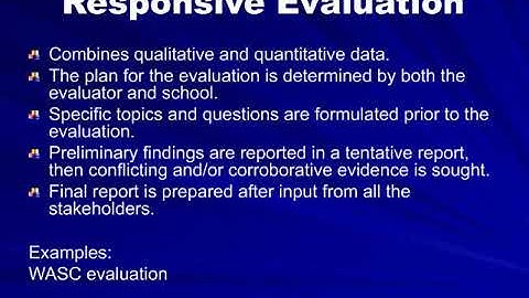 EDUC 537 Lecture 6b: Program Evaluation