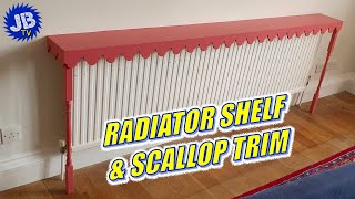 How I made this DIY Radiator Shelf