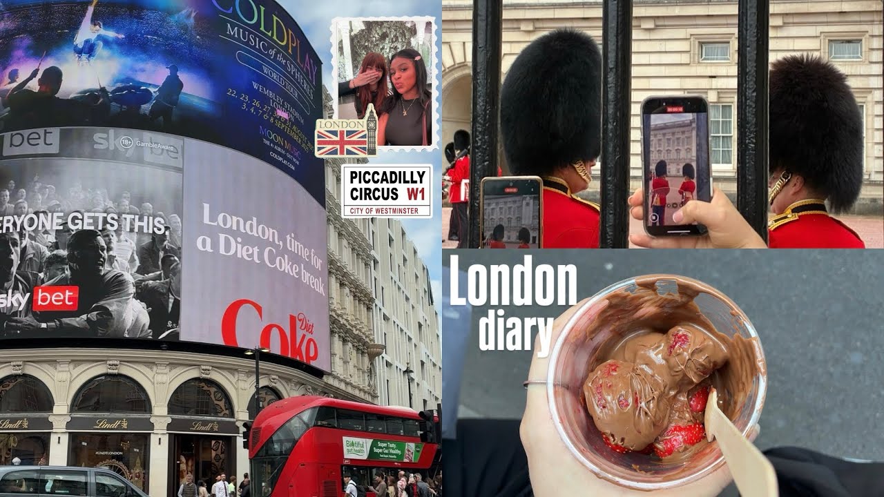 London vlog ˖₊˚⊹⋆visiting,museum,photobooth,food…