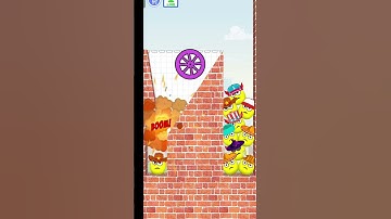 Draw to smash :logic puzzle game level 345 #drawtosmash #gamingshort #logicpuzzle